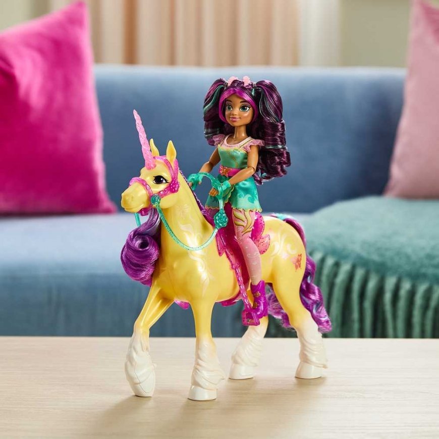Unicorn Academy set Unicorn Leaf figurine + unicorn accessories Academy – 5