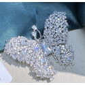 Dazzling Butterfly Brooch Silver Dazzling Butterfly Brooch Silver