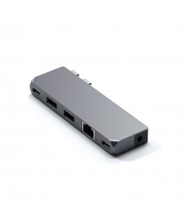 Satechi Pro Hub Mini Vadu USB 3.2 Gen 1 (3.1 Gen 1) Type-C Pelēks