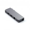Satechi Pro Hub Mini Langallinen USB 3.2 Gen 1 (3.1 Gen 1) Type-C Harmaa Satechi Pro Hub Mini Langallinen USB 3.2 Gen 1 (3.1 Gen 1) Type-C Harmaa
