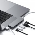 Satechi Pro Hub Mini Langallinen USB 3.2 Gen 1 (3.1 Gen 1) Type-C Harmaa Satechi Pro Hub Mini Langallinen USB 3.2 Gen 1 (3.1 Gen 1) Type-C Harmaa