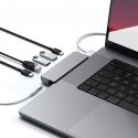 Satechi Pro Hub Mini Langallinen USB 3.2 Gen 1 (3.1 Gen 1) Type-C Harmaa Satechi Pro Hub Mini Langallinen USB 3.2 Gen 1 (3.1 Gen 1) Type-C Harmaa