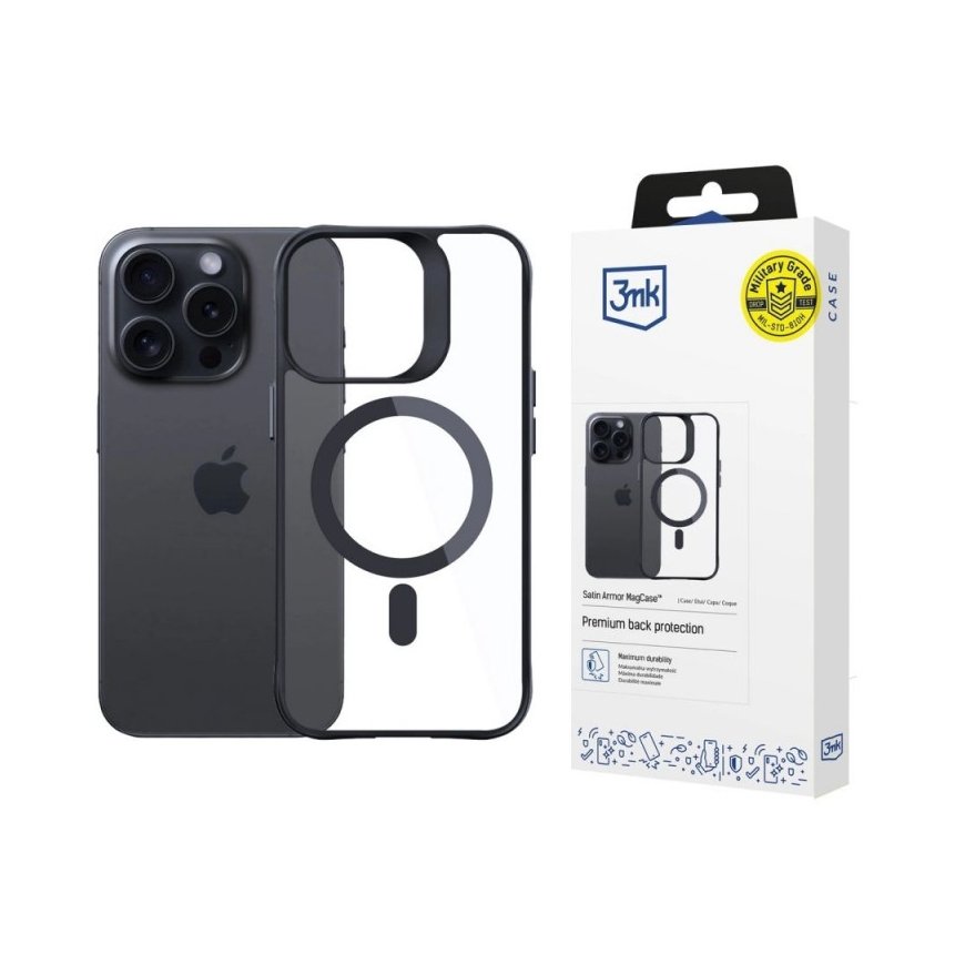 3mk Satin Armor MagCase для Apple iPhone 17 – 2