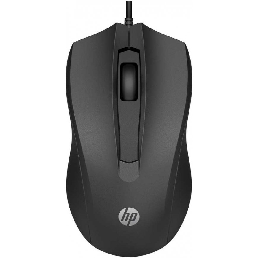 HP 105 Black Wired Mouse