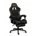 Huzaro FORCE 4.7 PC-pelituoli Lastenistuin (kaukalo) musta, Maastoväri
