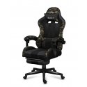 Huzaro FORCE 4.7 PC gaming chair Bucket (cradle) seat Black, Camouflage