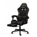 Huzaro FORCE 4.7 PC-pelituoli Lastenistuin (kaukalo) musta, Maastoväri