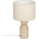 Lamp ERIN desk lamp with travertine base, Ø 28 x 47.5 cm Lamp ERIN desk lamp with travertine base, Ø 28 x 47.5 cm