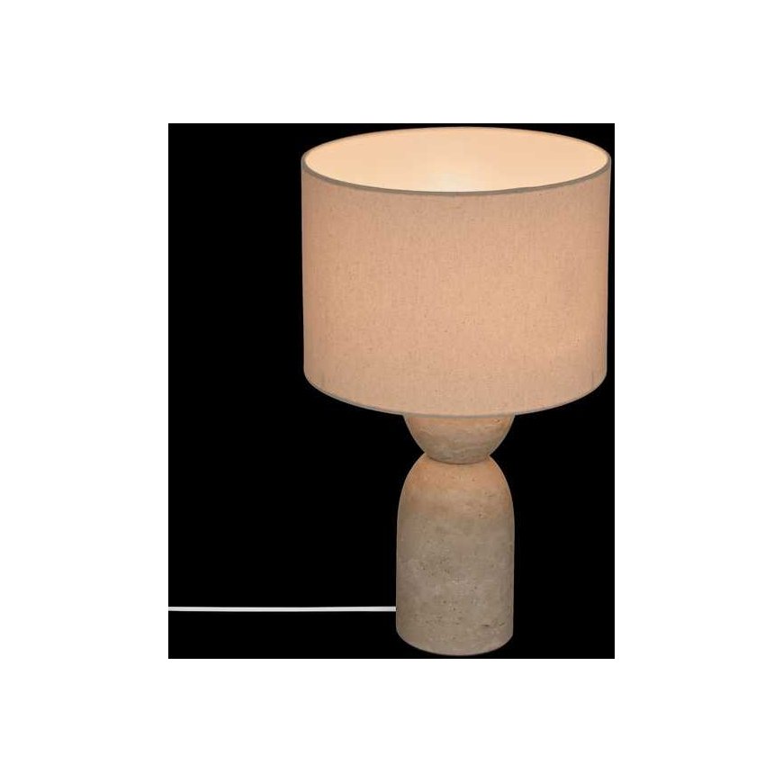 Lamp ERIN desk lamp with travertine base, Ø 28 x 47.5 cm – 4