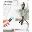 Riff L02 Universal wireless selfie stick (expand 100cm) with Tripod / Shutter button Black Riff L02 Universal wireless selfie stick (expand 100cm) with Tripod / Shutter button Black