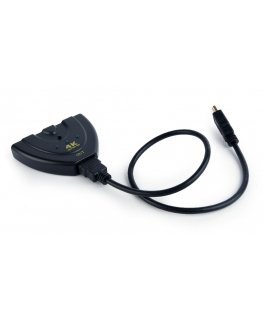 Gembird DSW-HDMI-35 хаб-разветвитель Черный