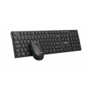 C-TECH keyboard with mouse WLKMC-03, Wireless set 2.4GHz, CZ, Black C-TECH keyboard with mouse WLKMC-03, Wireless set 2.4GHz, CZ, Black