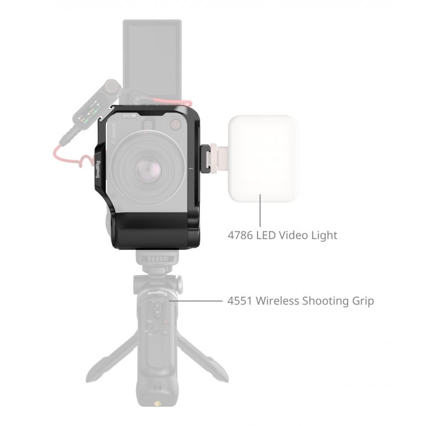 SmallRig 5427 camera cage 1/4" Black – 2