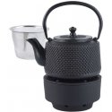 King Hoff CAST IRON TEAPOT 0.8L WITH FILTER AND WARMER KINGHOFF KH-1847 King Hoff CAST IRON TEAPOT 0.8L WITH FILTER AND WARMER KINGHOFF KH-1847