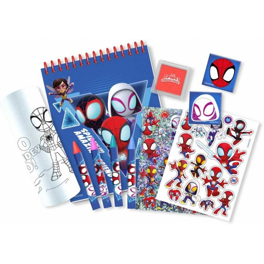 Kids Euroswan Creative Set in Spiderman Suitcase – 2