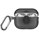 UNIQ Glase Pro dėklas AirPods Pro 2 užrakinamas dūmų spalvos UNIQ Glase Pro dėklas AirPods Pro 2 užrakinamas dūmų spalvos
