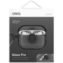UNIQ Glase Pro dėklas AirPods Pro 2 užrakinamas dūmų spalvos UNIQ Glase Pro dėklas AirPods Pro 2 užrakinamas dūmų spalvos