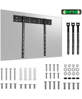 "Maclean" ultra-flat wall mount for televisions, 40–85 inches, max. VESA 600x400, load capacity up to 80 kg, MC-123