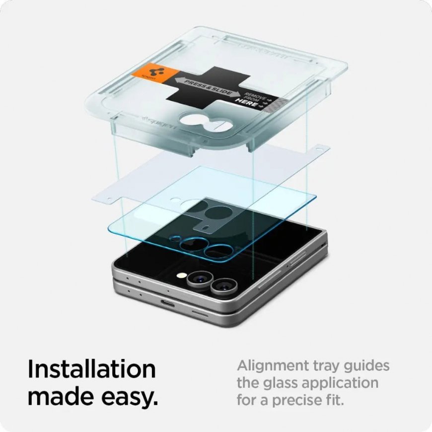 Spigen GLAS.tR EZ Fit HD Kirkas näytönsuoja Samsung 1 kpl – 3