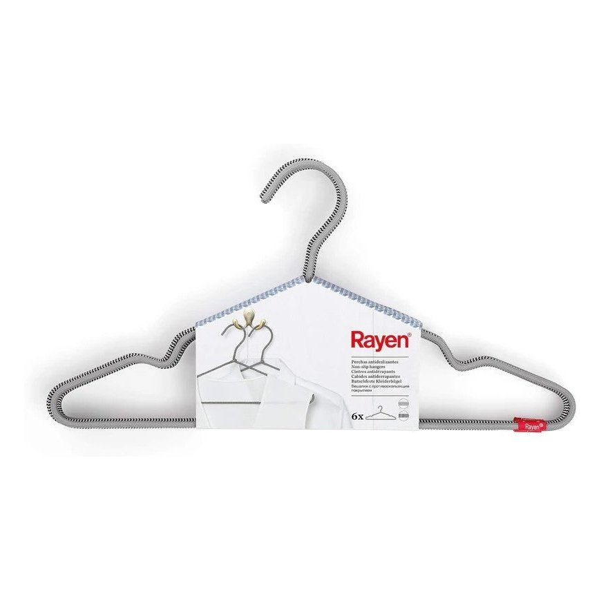 RAYEN Set of 6 Nylon Hangers