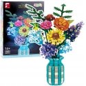 Lean Toys Constructor Flower Bouquet in a Vase 1853 pcs. Lean Toys Constructor Flower Bouquet in a Vase 1853 pcs.