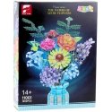 Lean Toys Constructor Flower Bouquet in a Vase 1853 pcs. Lean Toys Constructor Flower Bouquet in a Vase 1853 pcs.