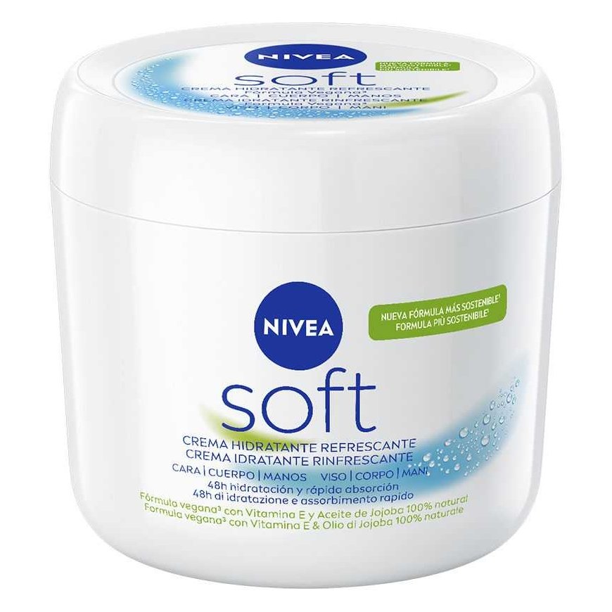 Nivea Soft Raikastava Kosteuttava Kremini, 500 ml