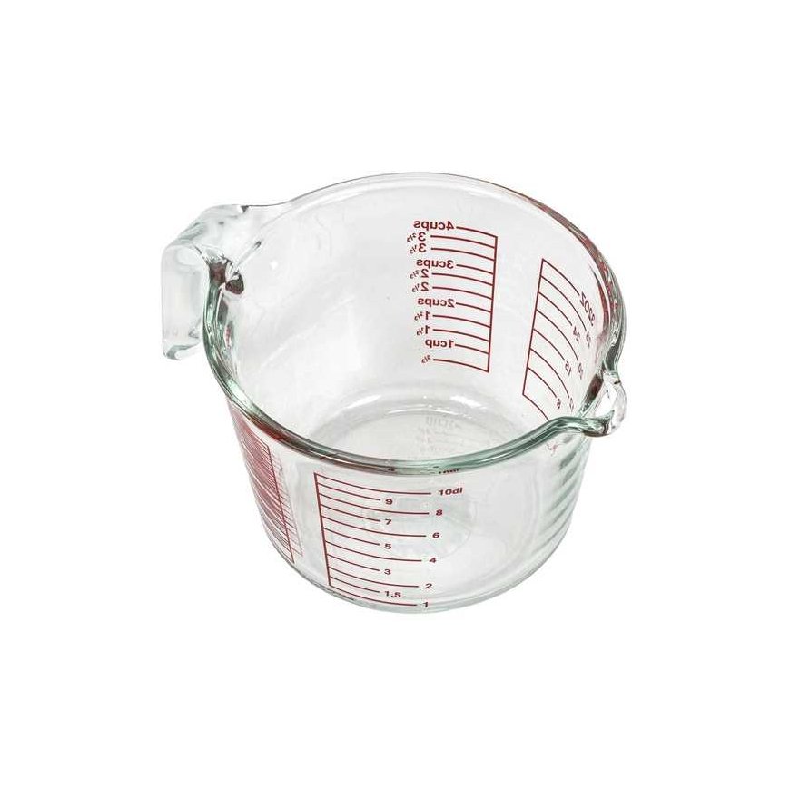 Suurepärane Houseware LUNU klaasist köögi mõõtmisnõu, 1 l – 3
