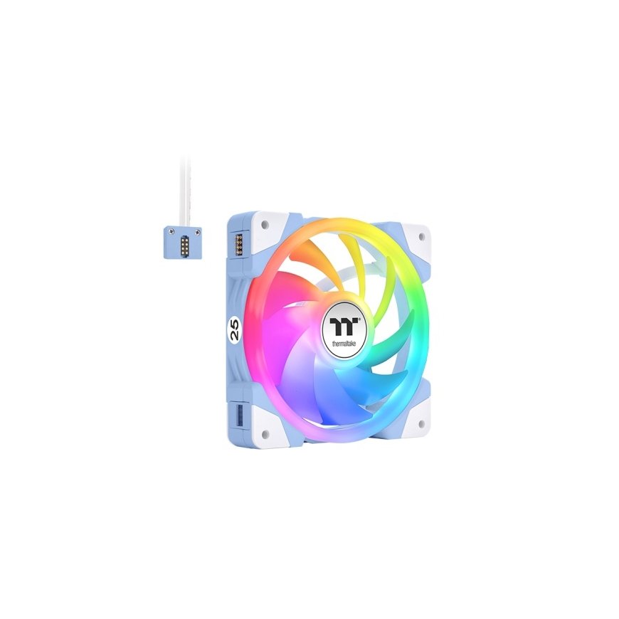 Thermaltake SWAFAN EX14 ARGB Arvuti korpus Õhujahuti 14 cm Valge 3 tk