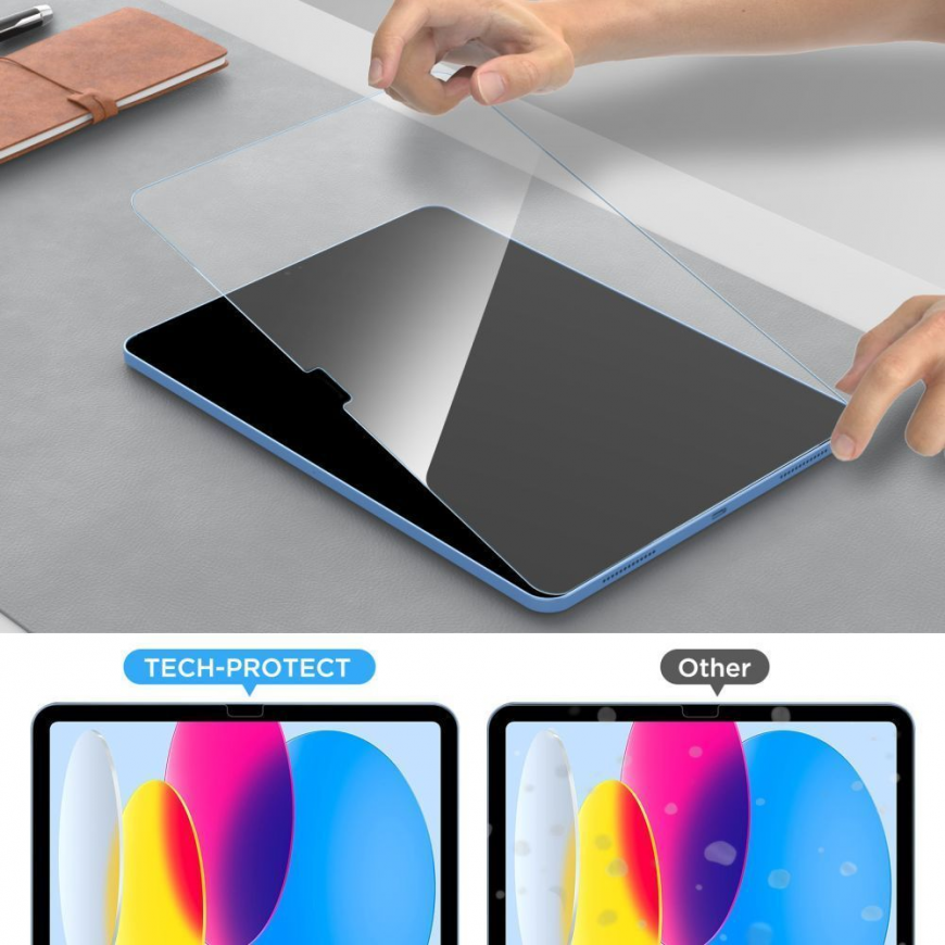 Grūdintas stiklas TECH-PROTECT GLASS FIT+ 2-PACK LENOVO IDEA TAB 11.0 TB-336 AIŠKUS – 2