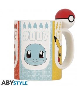 ABYstyle Abysse POKEMON - 3D-kahvallinen muki - Pokéball