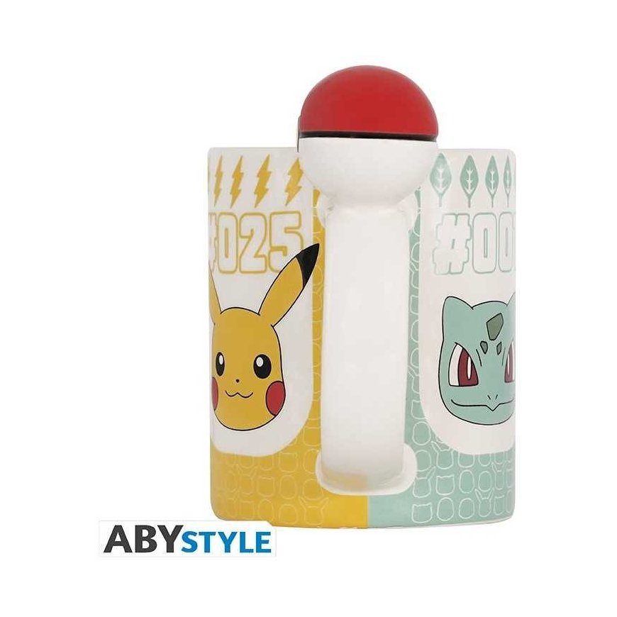 ABYstyle Abysse POKEMON - 3D handle mug - Pokéball – 5