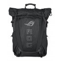ASUS ROG Archer ErgoAir mugursoma Datorspēļu mugursoma Melns EVA (etilēna vinilacetāta), Likra, Neil