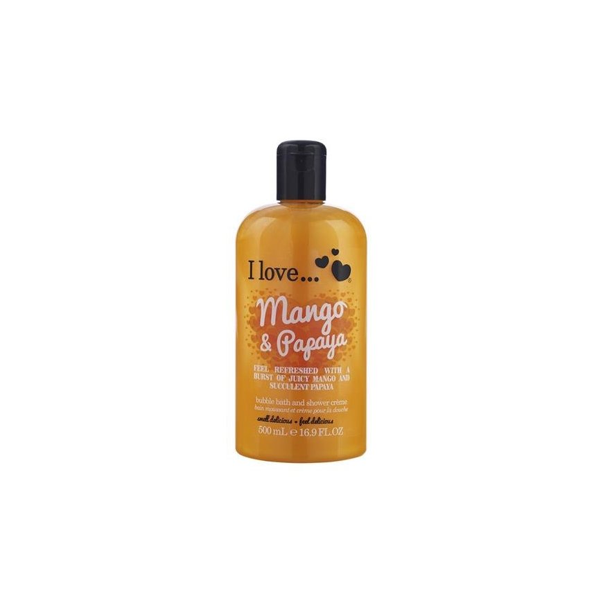 I Love, Mango & Papaya, Cleansing, Shower Gel, 500 ml – 2