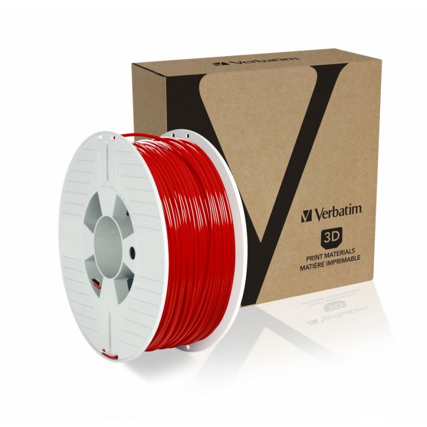 Verbatim 55330 3D printing material Polylactic acid (PLA) Red 1 kg – 2