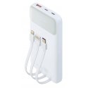Rivacase VA2211WH ārējais akumulators Litija polimērs (LiPo) 10000 mAh Balts Rivacase VA2211WH ārējais akumulators Litija polimērs (LiPo) 10000 mAh Balts