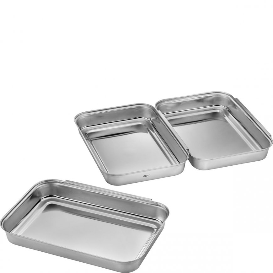 GEFU 14764 breading tray Stainless steel 3 pc(s) – 4