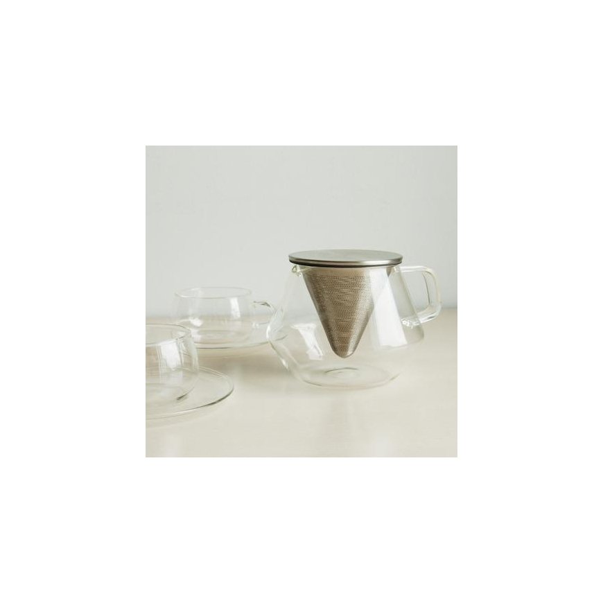 Sapir KINTO - CARAT teekann 850ml roostevabast terasest teefilteriga – 2