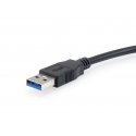 Equip 133385 USB ekrano adapteris 1920 x 1080 pikseliai Juoda Equip 133385 USB ekrano adapteris 1920 x 1080 pikseliai Juoda
