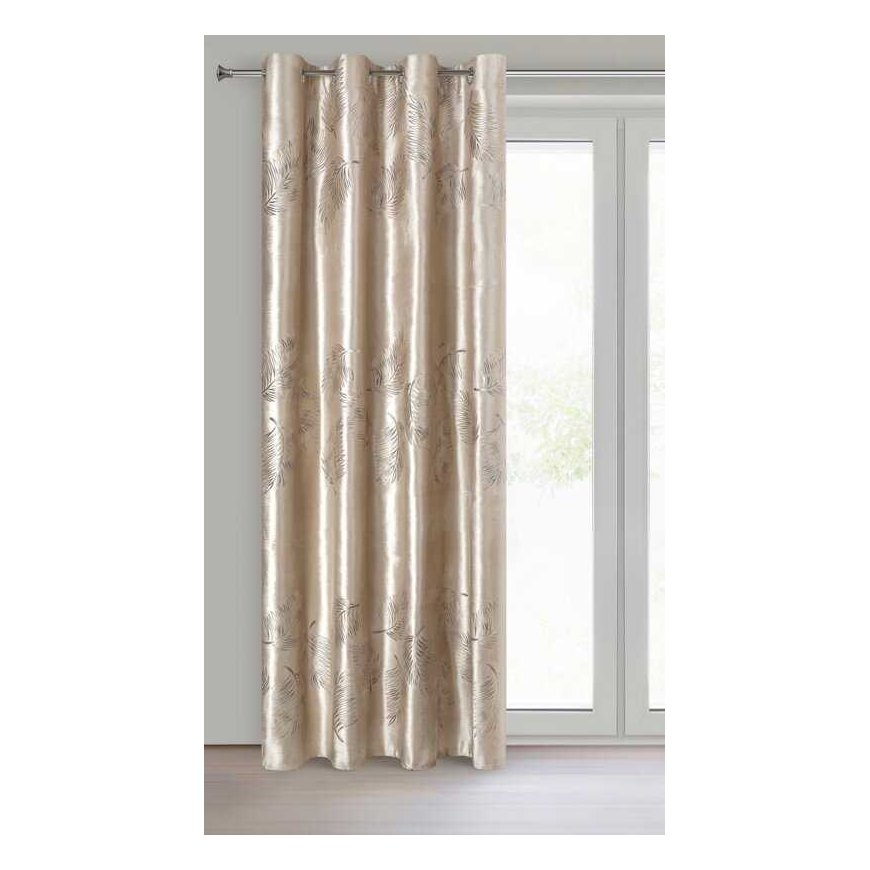 Eurofirany ZAS/IDALIA/BEIGE 140X250 TRANS – 2