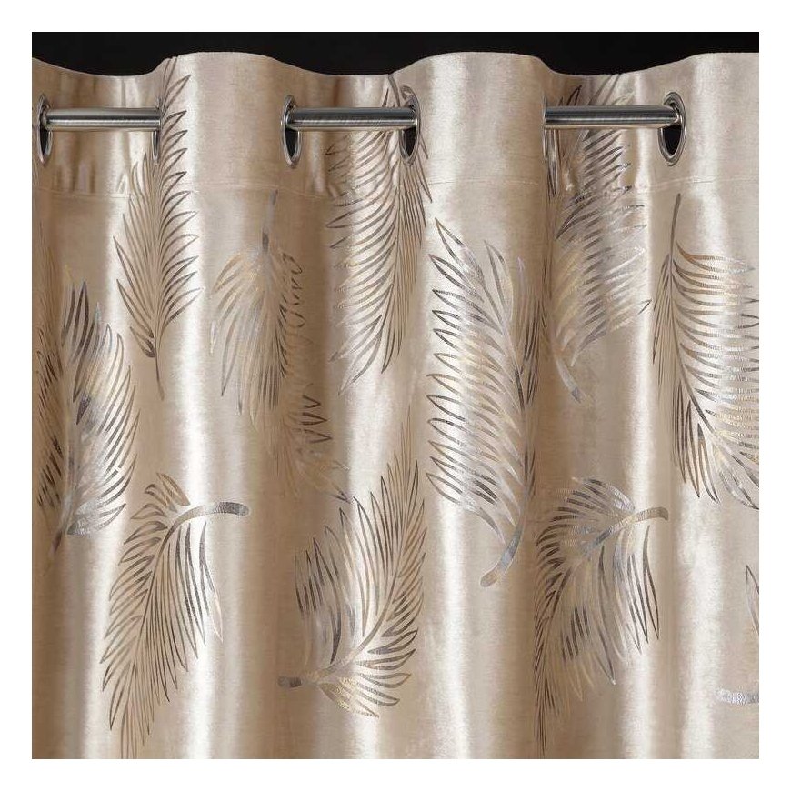 Eurofirany ZAS/IDALIA/BEIGE 140X250 TRANS – 3