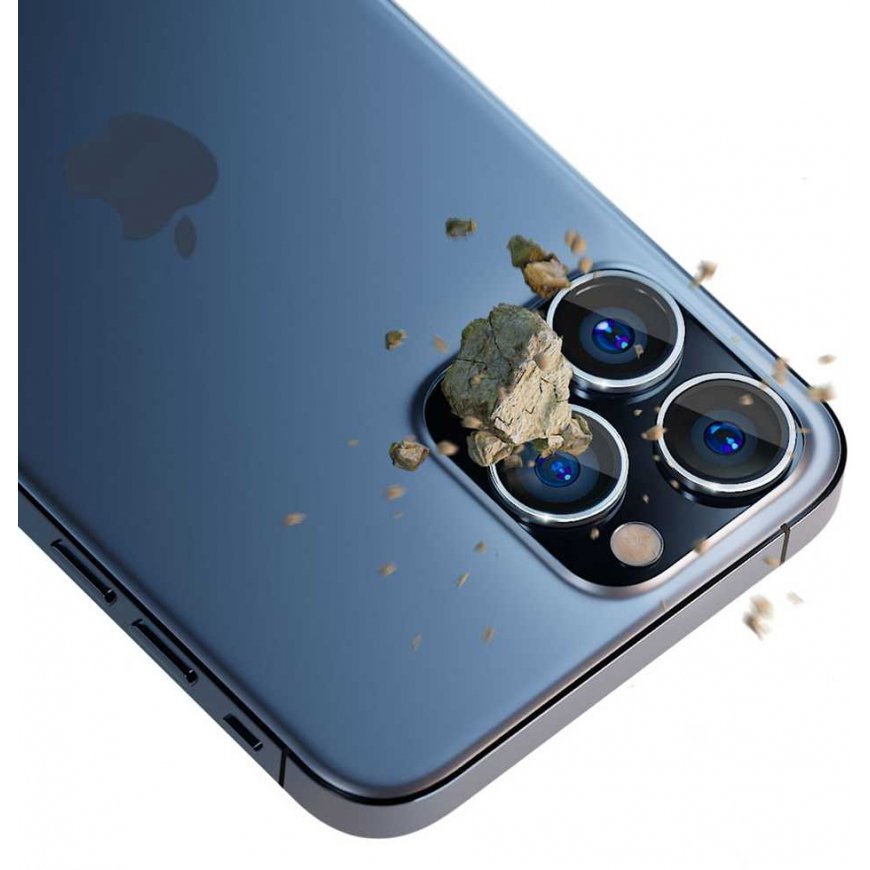 Apple iPhone 17 Pro / 17 Pro Max - 3mk Lens Protection Pro Orange – 2