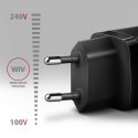 Axagon ACU-PQ20 wall charger QC3.0/AFC/FCP+ PD type-C 20 W - schwarz - USB Typ C