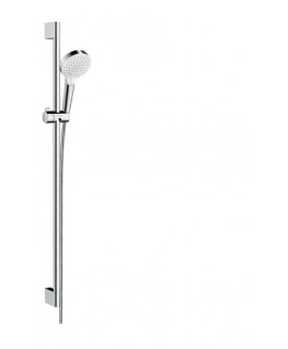 Hansgrohe Crometta shower system Chrome, White