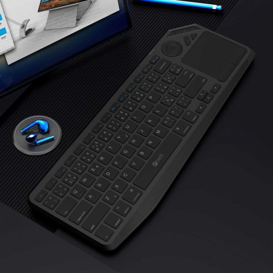 C-TECH WLTK-02 Keyboard, Dual, Touchpad – 2