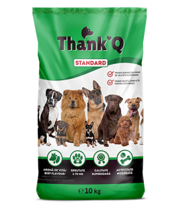 THANK'Q Standarta liellopa gaļa - sausais suņu barība - 20kg