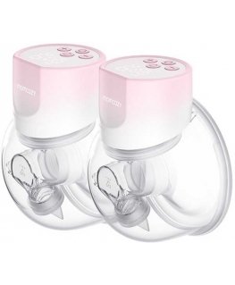 MOMCOZY DVIGUBAS NEŠIOJAMAS BEZVADU PIENTRAUKIS S12 PRO, ROŽU KRĀSĀ
