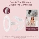MOMCOZY DOUBLE PORTABLE WIRELESS BREAST PUMP S12 PRO, PINK MOMCOZY DOUBLE PORTABLE WIRELESS BREAST PUMP S12 PRO, PINK