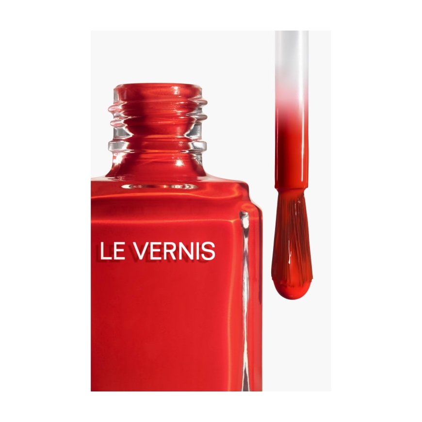 CHANEL Le Vernis nagų lakas 13 ml Raudona Blizgus – 2