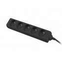Lanberg PS0-05E-0300-BK pikendusjuhe 3 m 5 vahelduvvoolu kontakt Hoonesisene Must Lanberg PS0-05E-0300-BK pikendusjuhe 3 m 5 vahelduvvoolu kontakt Hoonesisene Must